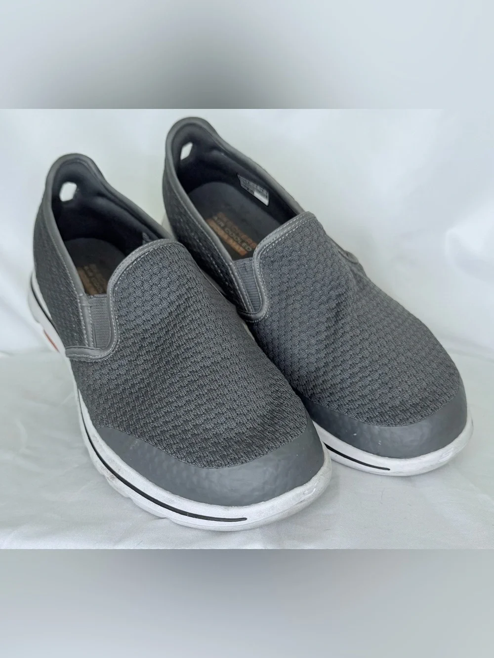 Skechers Men's Slip-On Loafers in Dark Gray